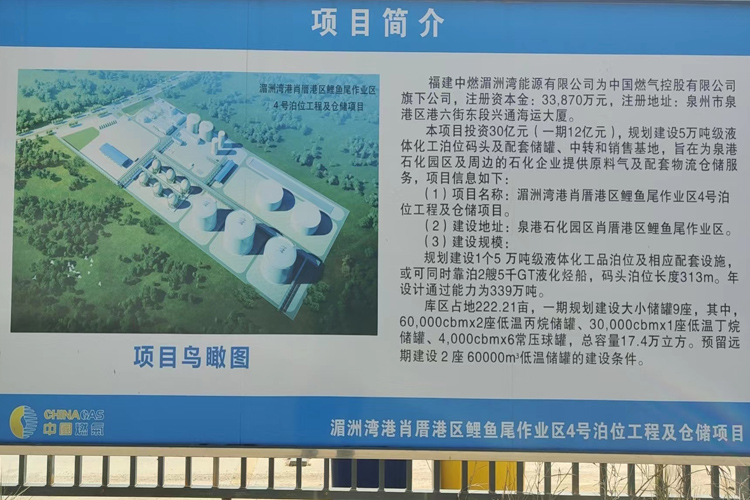 6福建(jian)湄洲（中燃(ran)能源項目(mu)）